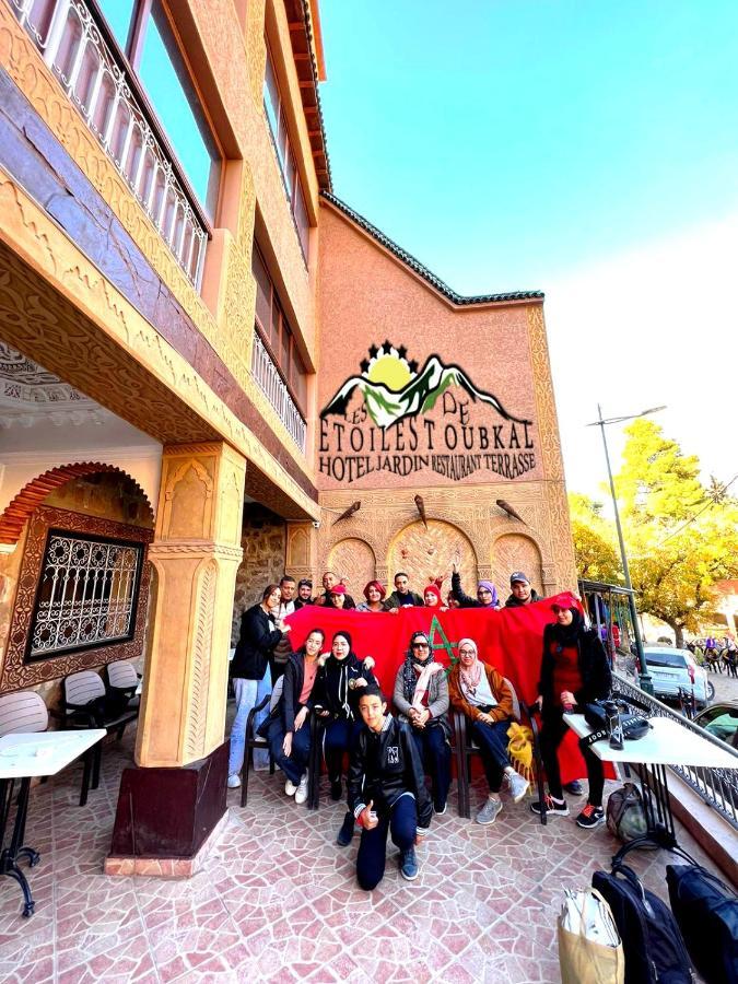 Hotel Restaurant Les Etoiles Du Toubkal Imlil  Exteriör bild