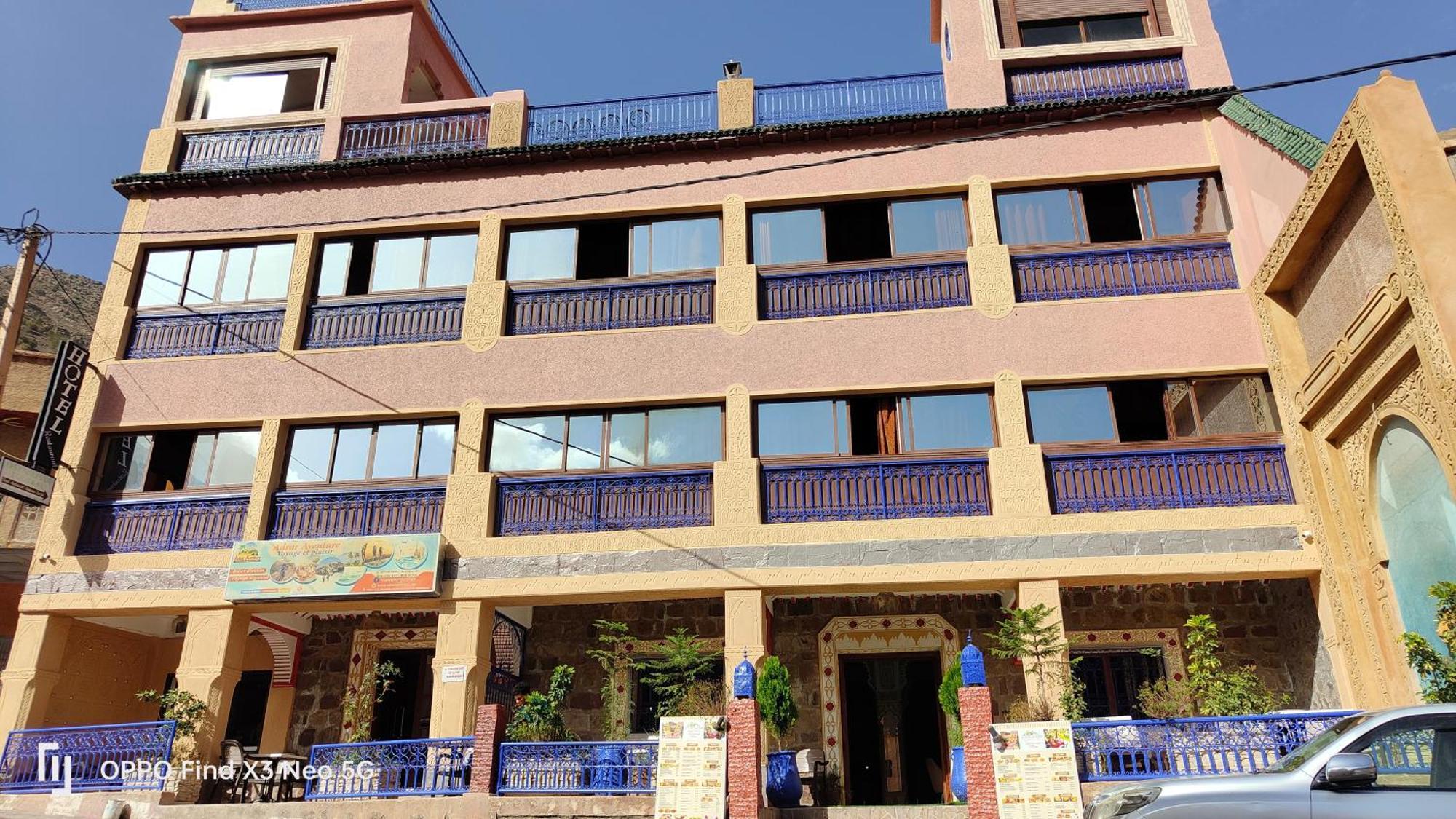 Hotel Restaurant Les Etoiles Du Toubkal Imlil  Exteriör bild